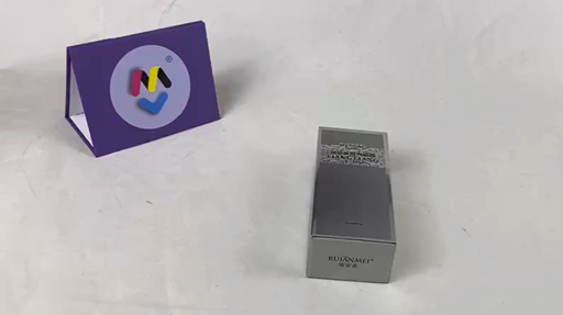 металлическая серебряная картонная подарочная коробка ручной работы с индивидуальный дизайн